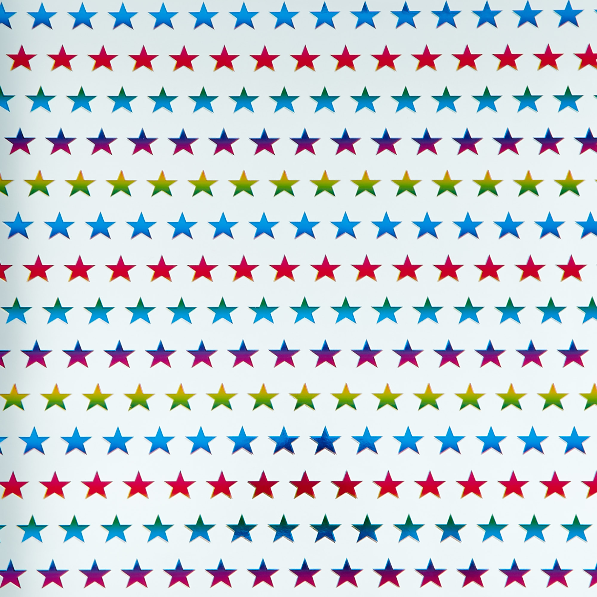 Rainbow Themed Wrapping Paper - 4 Rolls 